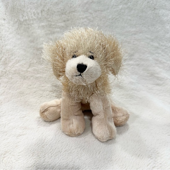 Ganz Webkinz Golden Retriever Plush HM010 Stuffed Animal No Code Puppy Dog Fuzzy - Picture 1 of 6